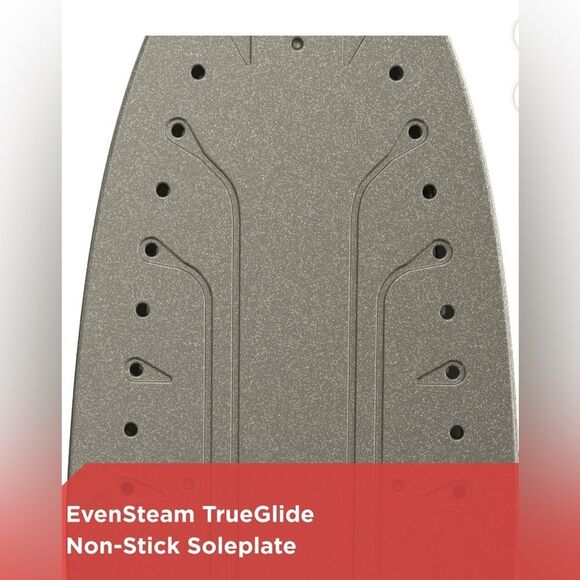 BLACK+DECKER Easy Steam Compact Iron, True-Glide Non-Stick Soleplate, Steam - Picture 2 of 9